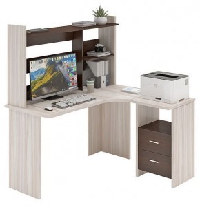 Стол компьютерный Домино Lite СКЛ-Угл130+НКЛ-130 в Кургане - kurgan.mebel24.online | фото 2