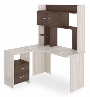 Стол компьютерный Домино Lite СКЛ-Угл130+НКЛХ-130 КШ ЛЕВ в Кургане - kurgan.mebel24.online | фото