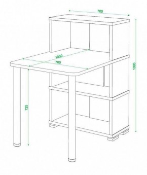 Стол компьютерный Домино СБ-10М3 в Кургане - kurgan.mebel24.online | фото 4