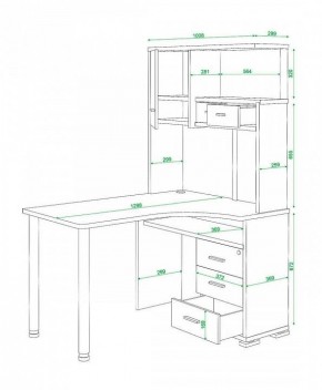 Стол компьютерный Домино СР-130 в Кургане - kurgan.mebel24.online | фото 5