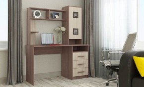 ФАВОРИТ Стол компьютерный (ясень шимо комб.) в Кургане - kurgan.mebel24.online | фото