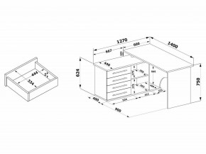 Стол компьютерный КСТ-109Л в Кургане - kurgan.mebel24.online | фото 4