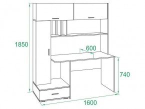 Стол компьютерный КСТ-17 в Кургане - kurgan.mebel24.online | фото 6