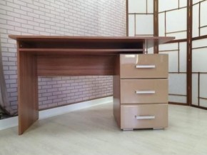 Стол компьютерный Симба Ясень шимо-Кофе с молоком в Кургане - kurgan.mebel24.online | фото 2