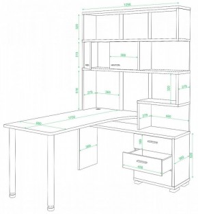 Стол компьютерный СР-420/170 в Кургане - kurgan.mebel24.online | фото 2