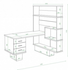 Стол компьютерный СР-520 в Кургане - kurgan.mebel24.online | фото 2