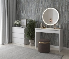 Стол косметический Энкель 100 белый в Кургане - kurgan.mebel24.online | фото 4