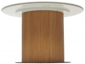 Стол MESA D120 цвет БЕЛЫЙ МРАМОР M326 / Каркас OAK, ®DISAUR в Кургане - kurgan.mebel24.online | фото 8