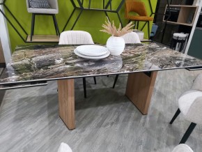 Стол МОЦАРТ 200 AMADEUS POLISHED, керамика / Дуб монтана М-City в Кургане - kurgan.mebel24.online | фото 2