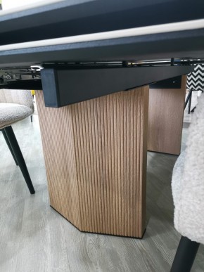 Стол МОЦАРТ 200 AMADEUS POLISHED, керамика / Дуб монтана М-City в Кургане - kurgan.mebel24.online | фото 3