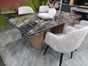Стол МОЦАРТ 200 AMADEUS POLISHED, керамика / Дуб монтана М-City в Кургане - kurgan.mebel24.online | фото 4