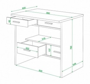 Стол письменный Живой дизайн СК-12 в Кургане - kurgan.mebel24.online | фото 2