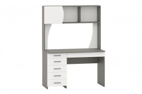Стол рабочий СИГМА (графит/белый) в Кургане - kurgan.mebel24.online | фото 1