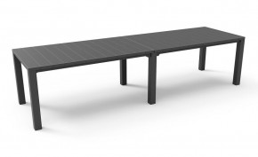 Стол раскладной Джули (Julie Double table 2 configurations) Графит в Кургане - kurgan.mebel24.online | фото 4