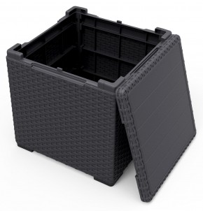 Стол с функцией хранения Виго (Vigo storage box) графит в Кургане - kurgan.mebel24.online | фото 3