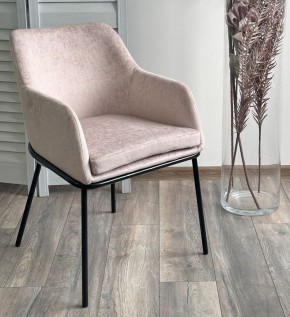 Стул АЛИСТЕР, цвет RAIN 2 какао велюр / черный каркас М-City в Кургане - kurgan.mebel24.online | фото 3