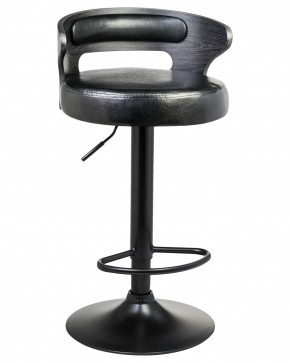 Стул барный DOBRIN FRED BLACK, чёрное дерево, чёрный в Кургане - kurgan.mebel24.online | фото