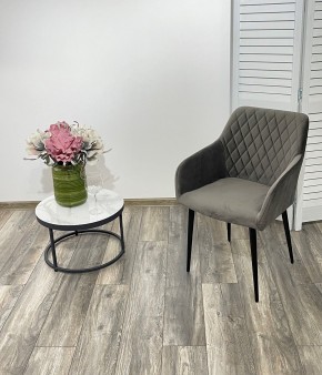 Стул BRANDY-X ГРАФИТ #14, велюр / черный каркас М-City в Кургане - kurgan.mebel24.online | фото 3