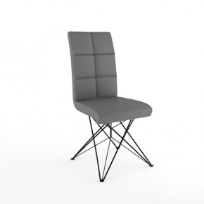 Стул черный Лотос KV серый матовый-800м 1-кат черный в Кургане - kurgan.mebel24.online | фото