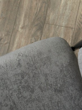 Стул ДИЛЛ, цвет RAIN 17 серый, велюр / черный каркас М-City в Кургане - kurgan.mebel24.online | фото 5