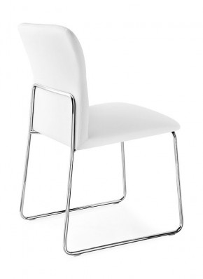 Стул FRIDA CB/1806-SK  MT.P77 CHROMED/  SKUBA S92 OPTIC WHITE в Кургане - kurgan.mebel24.online | фото 2