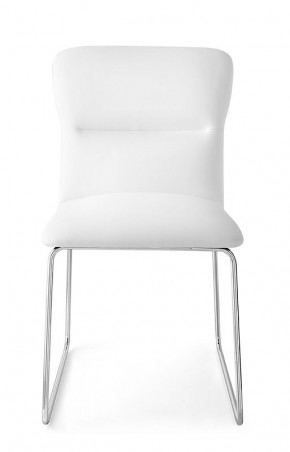 Стул FRIDA CB/1806-SK  MT.P77 CHROMED/  SKUBA S92 OPTIC WHITE в Кургане - kurgan.mebel24.online | фото 3