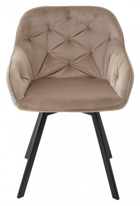 Стул GALE 360 град. поворот. BLUVEL-40 BEIGE, велюр/ черный каркас, М-City в Кургане - kurgan.mebel24.online | фото 6