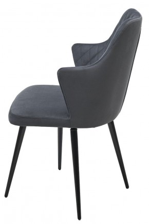 Стул HERMAN 360 град. BM-3 ТЕМНО-СЕРЫЙ, велюр / черный каркас М-City в Кургане - kurgan.mebel24.online | фото 6