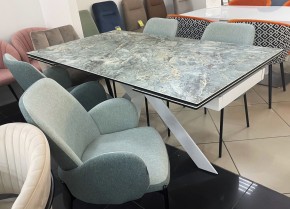Стул NIKKI VF113 светлая мята / VF115 серо-зеленый М-City в Кургане - kurgan.mebel24.online | фото 3