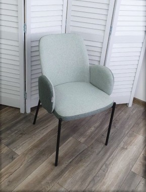 Стул NIKKI VF113 светлая мята / VF115 серо-зеленый М-City в Кургане - kurgan.mebel24.online | фото 4