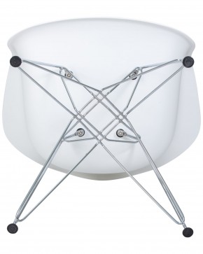 Стул обеденный DOBRIN DAW CHROME, ножки хром, цвет сиденья белый в Кургане - kurgan.mebel24.online | фото 8