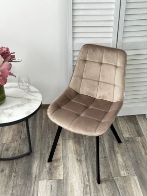 Стул ONION G062-13 кварцевый, велюр/ черный каркас М-City в Кургане - kurgan.mebel24.online | фото 2