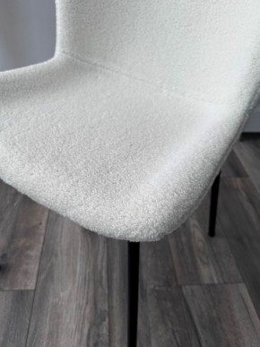 Стул RIYA UF992-01 Белый, teddy / черный каркас М-City в Кургане - kurgan.mebel24.online | фото 4