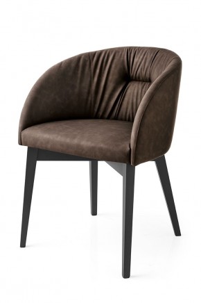 Стул ROSIE SOFT CB/1910, BCH P132 GRAPHITE/ VENICE S0G SOIL BROWN в Кургане - kurgan.mebel24.online | фото