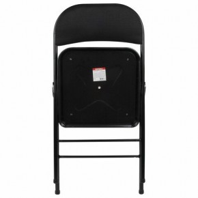 Стул складной BRABIX "Golf Plus CF-003 КОМФОРТ", чёрный каркас, чёрная ткань, 532889 в Кургане - kurgan.mebel24.online | фото 3