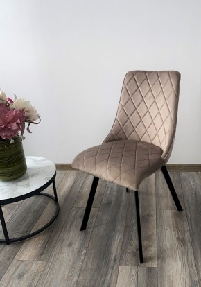 Стул TYCOON BLUVEL-40 бежевый, велюр М-City в Кургане - kurgan.mebel24.online | фото 2