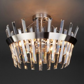 Светильник на штанге TK Lighting Steccato 10111/5 сатин-никель/прозрачный хрусталь Strotskis в Кургане - kurgan.mebel24.online | фото 2