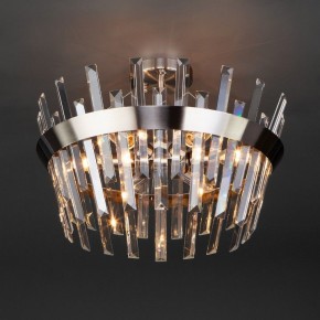 Светильник на штанге TK Lighting Steccato 10111/5 сатин-никель/прозрачный хрусталь Strotskis в Кургане - kurgan.mebel24.online | фото 3