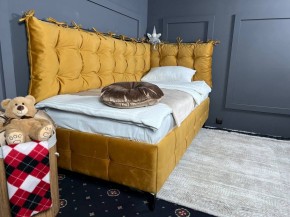 СВЕТЛАНА 3 Кровать угловая (Горчичный) в Кургане - kurgan.mebel24.online | фото 4