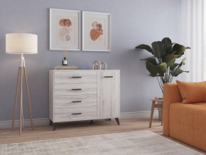 СВЕТЛАНА LOFT Комод-тумба (сосна белая loft) в Кургане - kurgan.mebel24.online | фото 3