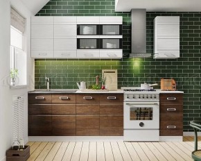 ТЕХНО-2 Кухонный гарнитур 2,0 в Кургане - kurgan.mebel24.online | фото