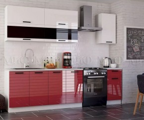 ТЕХНО-3 Кухонный гарнитур 2,0 м Компоновка №2 в Кургане - kurgan.mebel24.online | фото 2