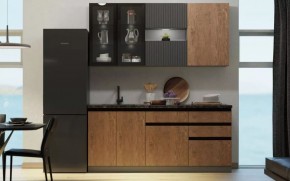 ТЕХНО-6 Кухонный гарнитур 2,0 м в Кургане - kurgan.mebel24.online | фото