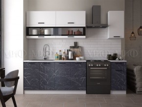 ТЕХНО Кухонный гарнитур 2,0 м Компоновка №2 в Кургане - kurgan.mebel24.online | фото 2