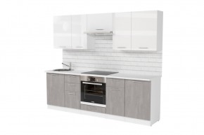 ТЕРЦИЯ Кухонный гарнитур Базис (2400 мм) в Кургане - kurgan.mebel24.online | фото 3