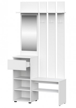 Токио Вешалка с зеркалом в Кургане - kurgan.mebel24.online | фото 2