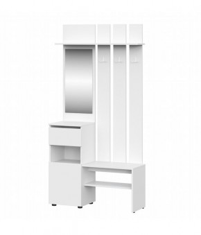 Токио Вешалка с зеркалом в Кургане - kurgan.mebel24.online | фото 5