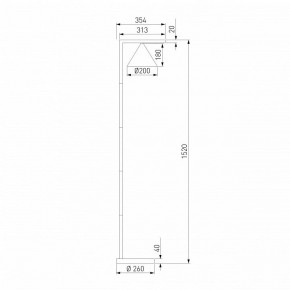 Торшер Elektrostandard Bevel a068473 в Кургане - kurgan.mebel24.online | фото 2