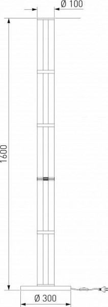 Торшер Eurosvet Stark 80537/1 латунь в Кургане - kurgan.mebel24.online | фото 5