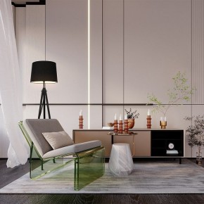 Торшер Maytoni Calvin Z177FL-01B в Кургане - kurgan.mebel24.online | фото 4